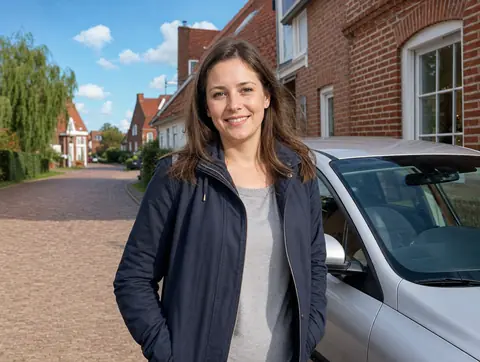 Verkäufer aus Weener mit dem verkauften Fahrzeug