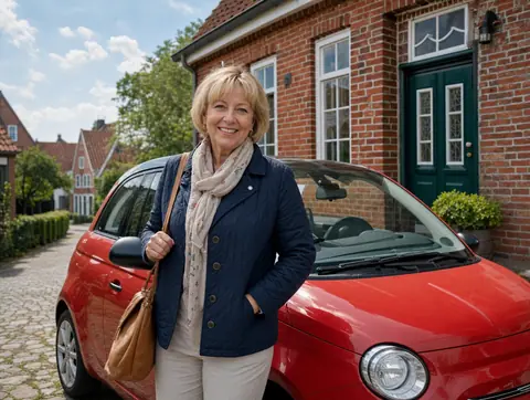 Verkäufer aus Moormerland mit dem verkauften Fahrzeug